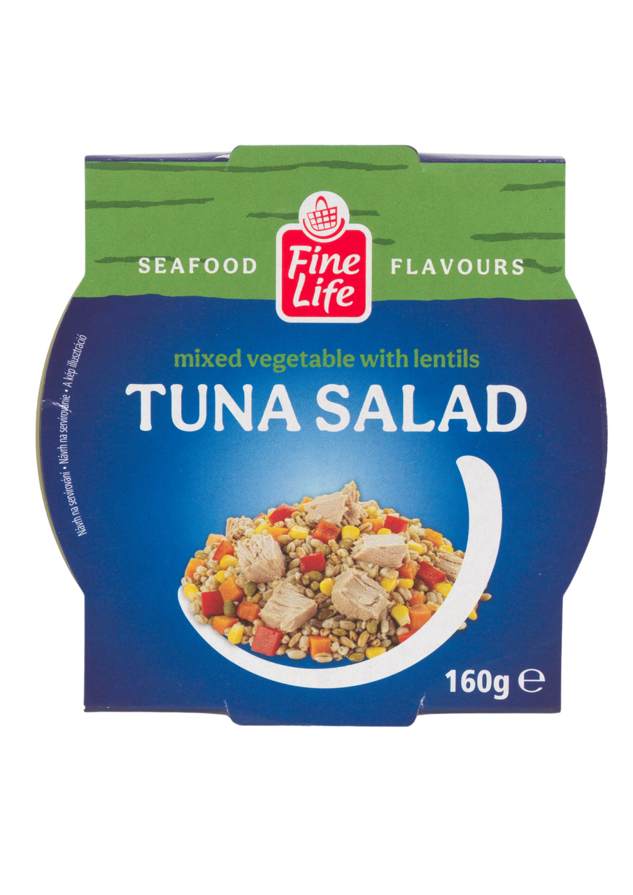 Fine Life Tuňák se zeleninou a čočkou 160 g
