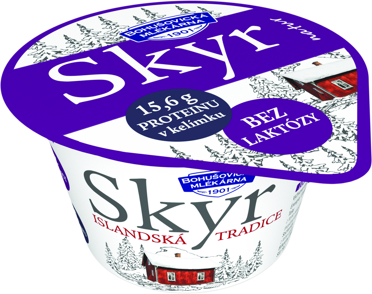 Skyr Natur bez laktózy chlaz. 130 g