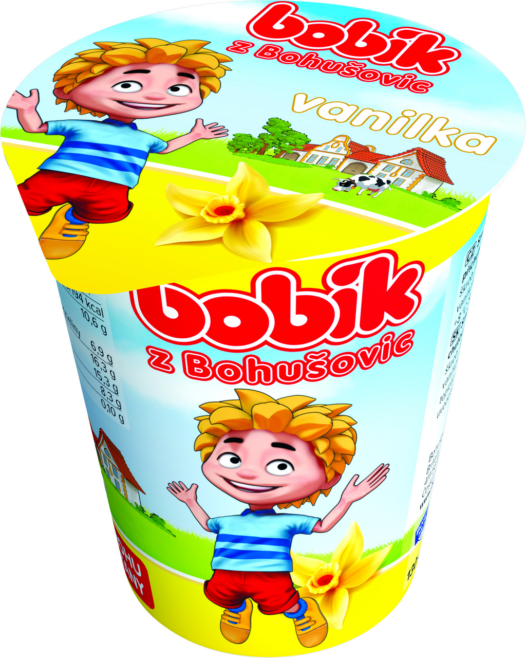 Bobík Smetanový krém vanilka chlaz. 130 g