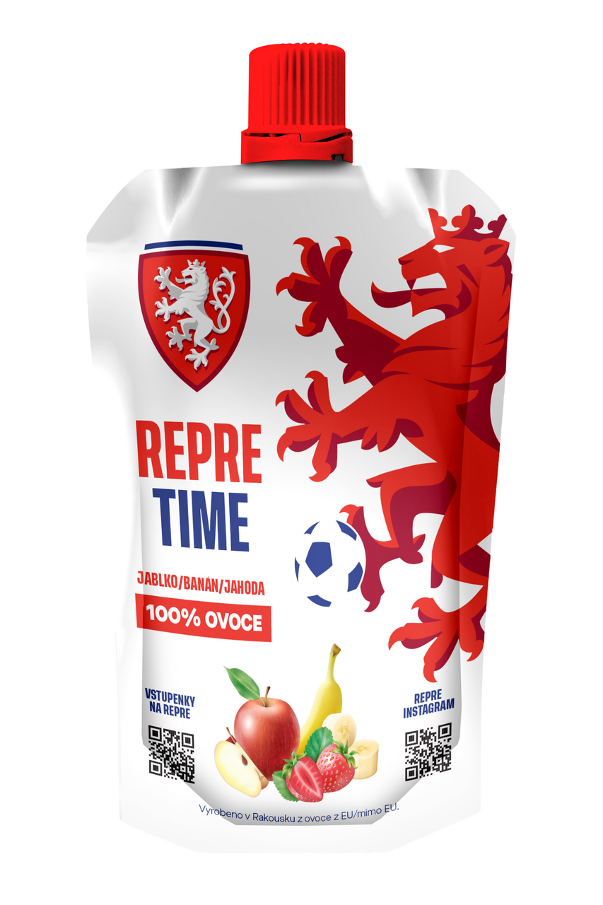 REPRE TIME jablko banán jahoda 100 g