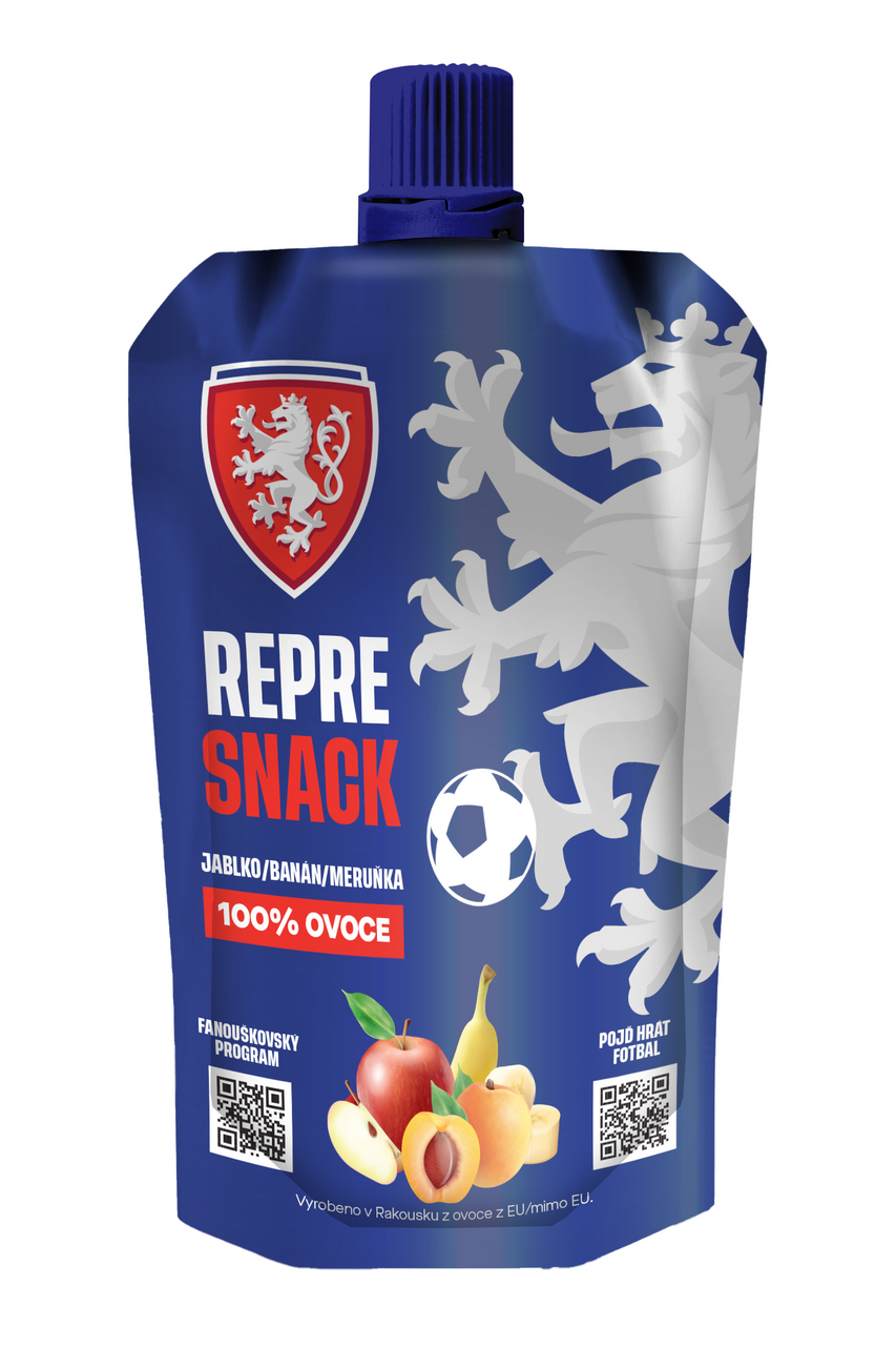 REPRE SNACK jablko banán meruňka 9 x 100 g
