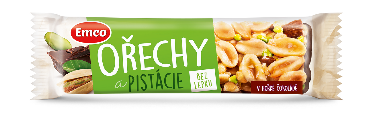 Emco Tyčinka pistácie 35 g