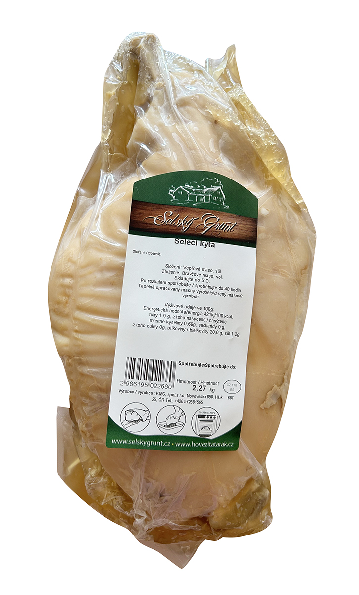 Selečí kýta Sous-vide chlaz.