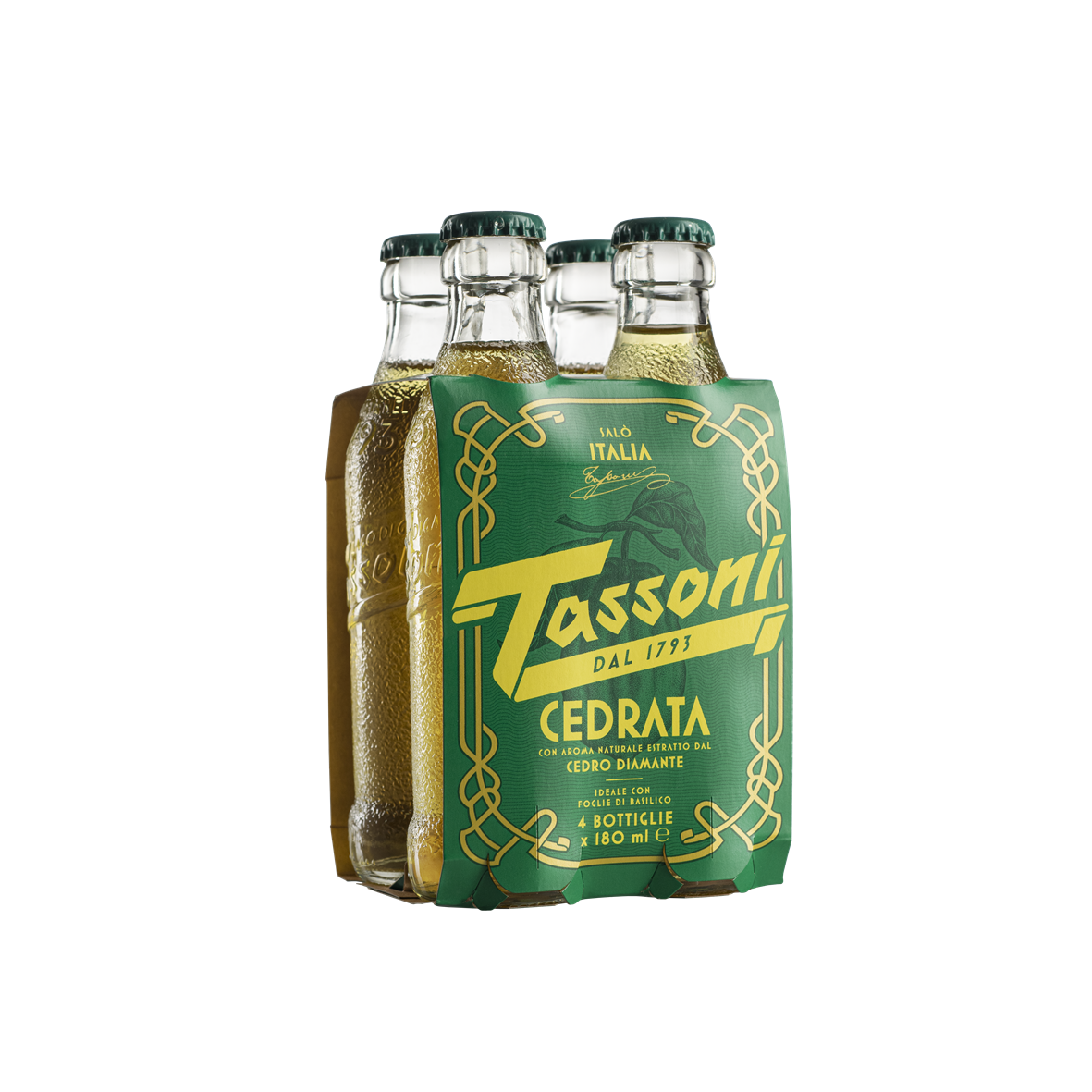 Tassoni Cedrata 4 x 180 ml