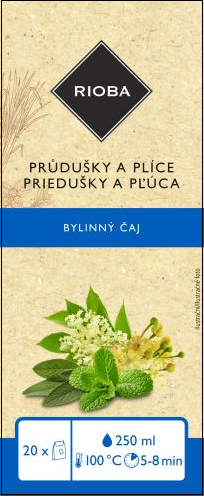 RIOBA Čaj průdušky a plíce 30 g