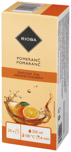 RIOBA Čaj pomeranč 40 g