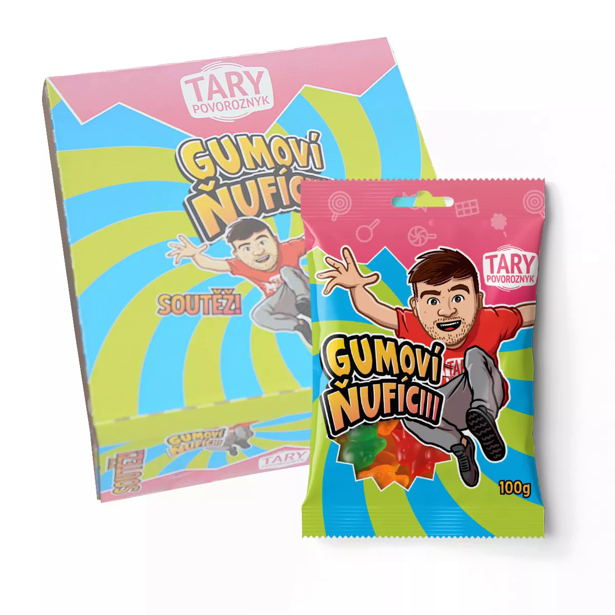 Gumoví ňufíci 24 x 100 g