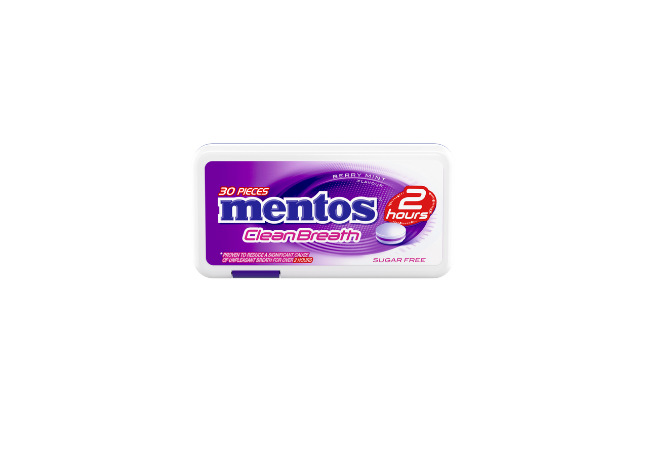 mentos Cleanbreath Berry 21 g