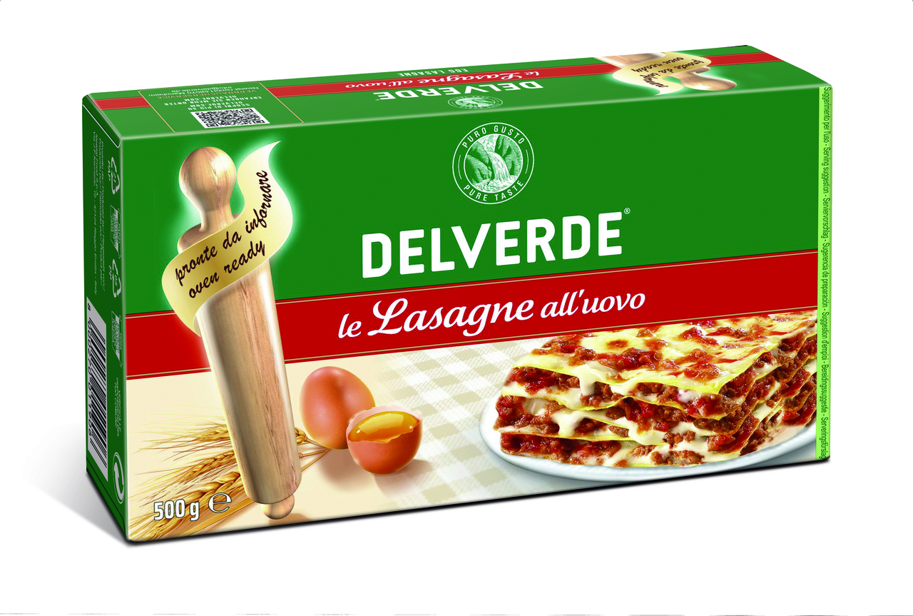 Delverde Lasagna Uovo 500 g