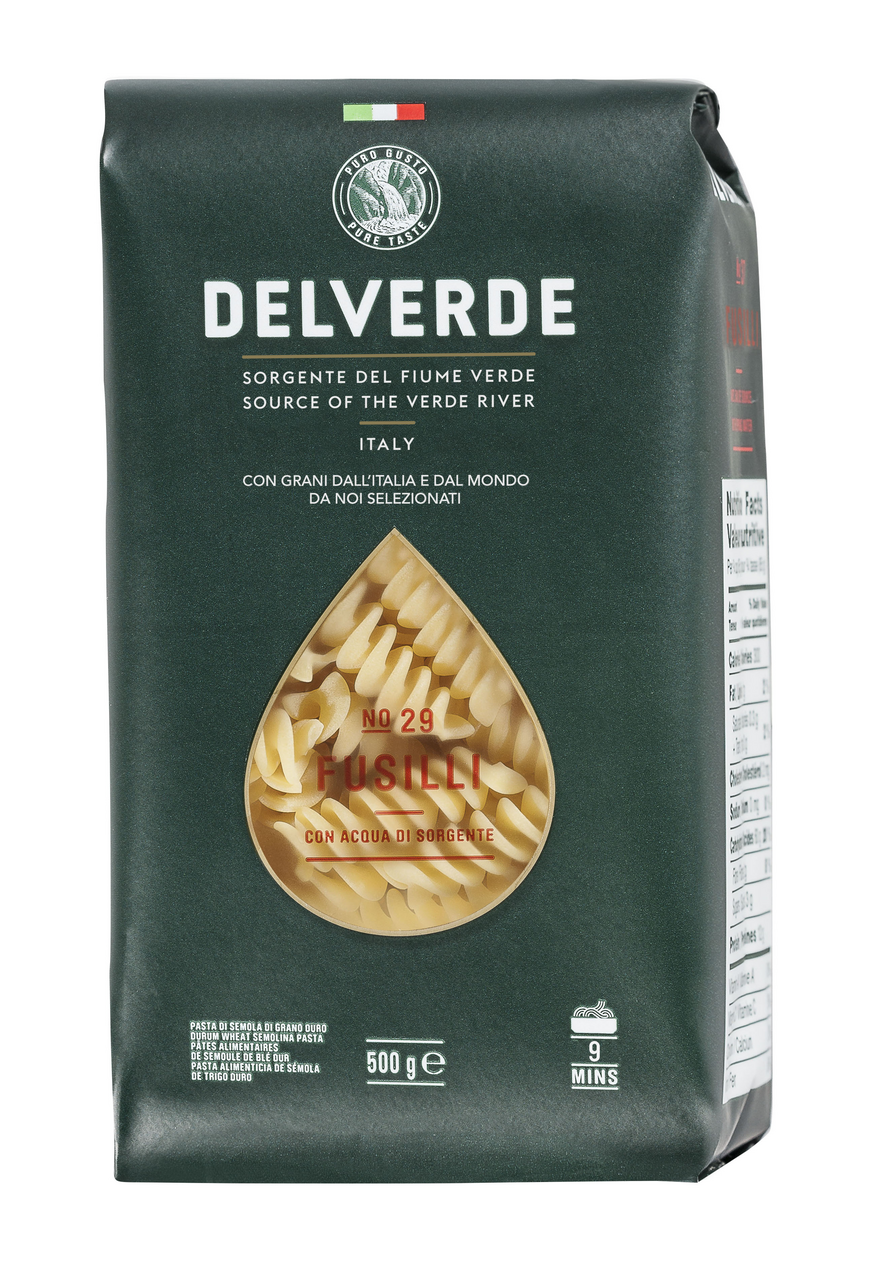 Delverde Fusilli Bronzo 500 g