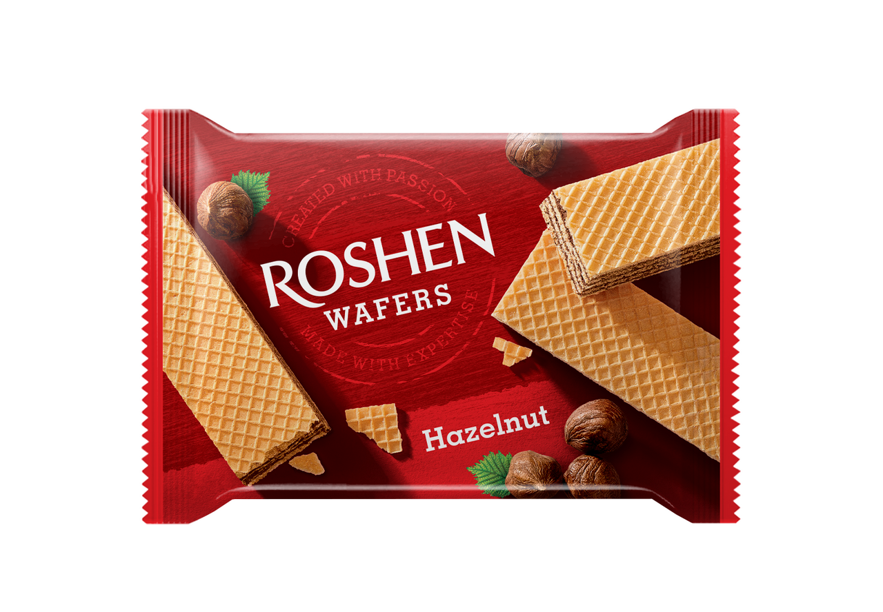 ROSHEN Wafers Hazelnut/oříšky 72 g