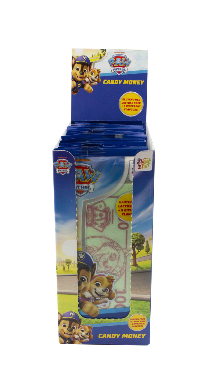 Jedlé bankovky Paw Patrol 30 x 10 g