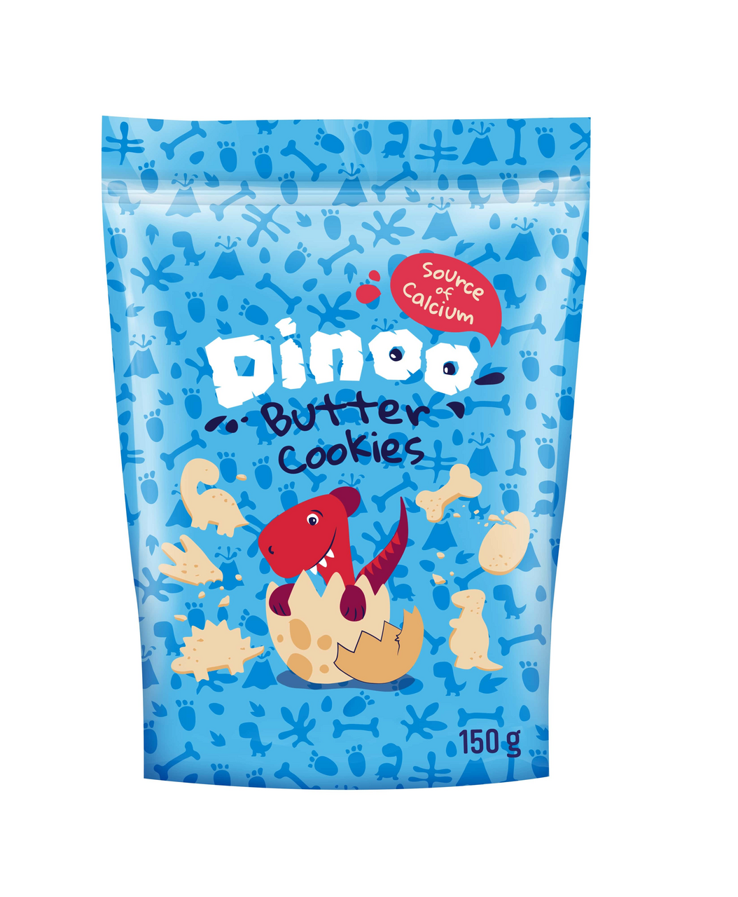 DINOO BUTTER COOKIES 150G B