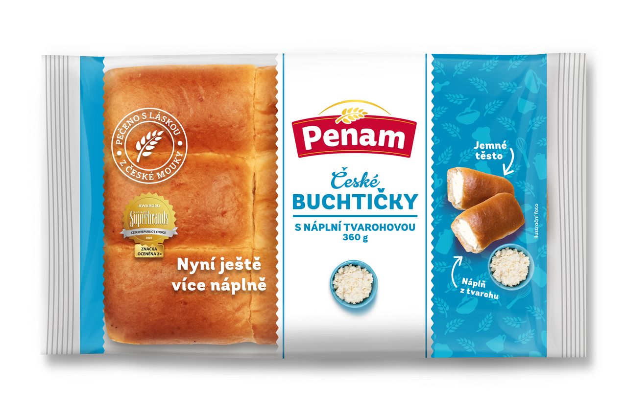 ČESKÉ BUCHTY TVAROH 360G B