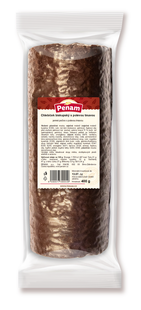 CHLEBÍČEK BISKUP. POL.TM. 400G