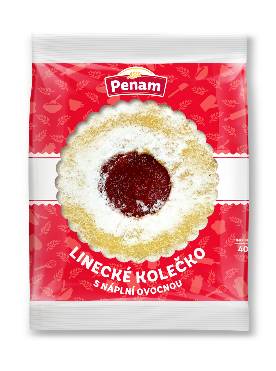 LINECKÉ KOLEČKO OVOCNÉ 40G B