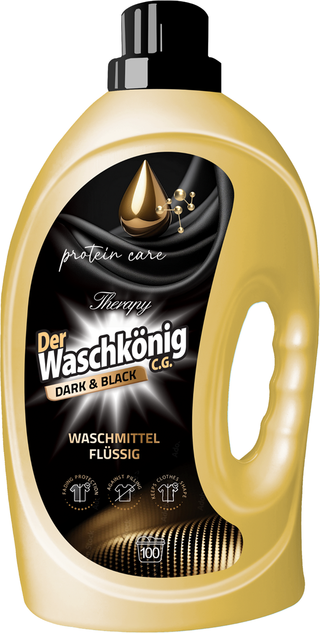 WaschKönig Dark & Black prací gel 3 l