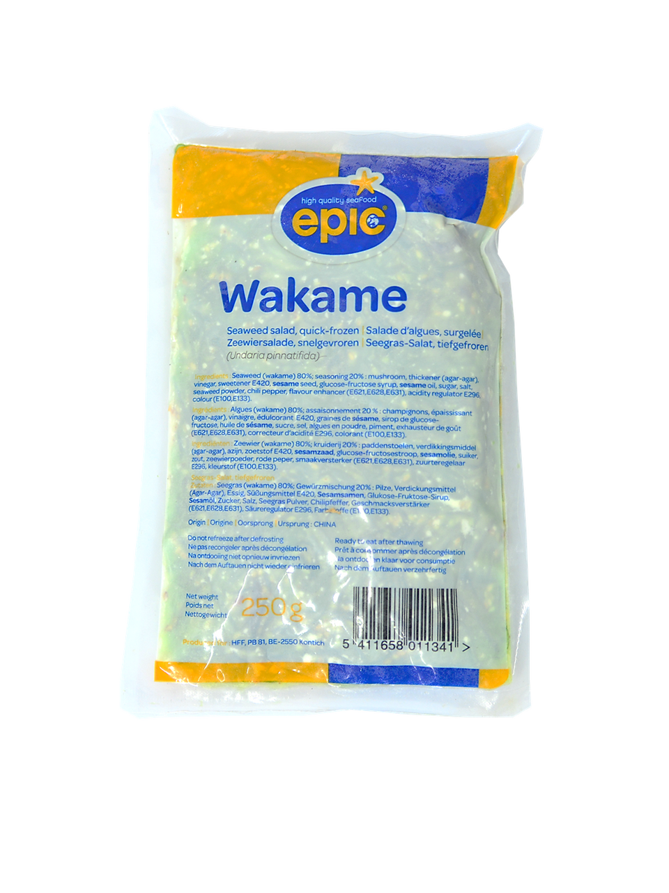 Salát Wakame z mořských řas chlaz. 250 g