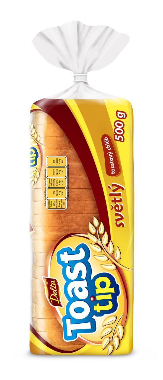 CHLÉB TOAST TIP SVĚTLÝ BK 500G