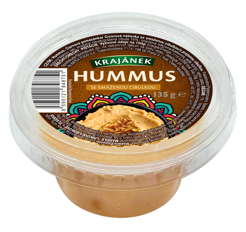 KRAJÁNEK HUMMUS 135G SM.CIBUL.