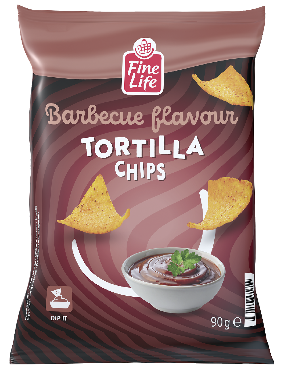 FL TORTILLA CHIPS 90g BBQ