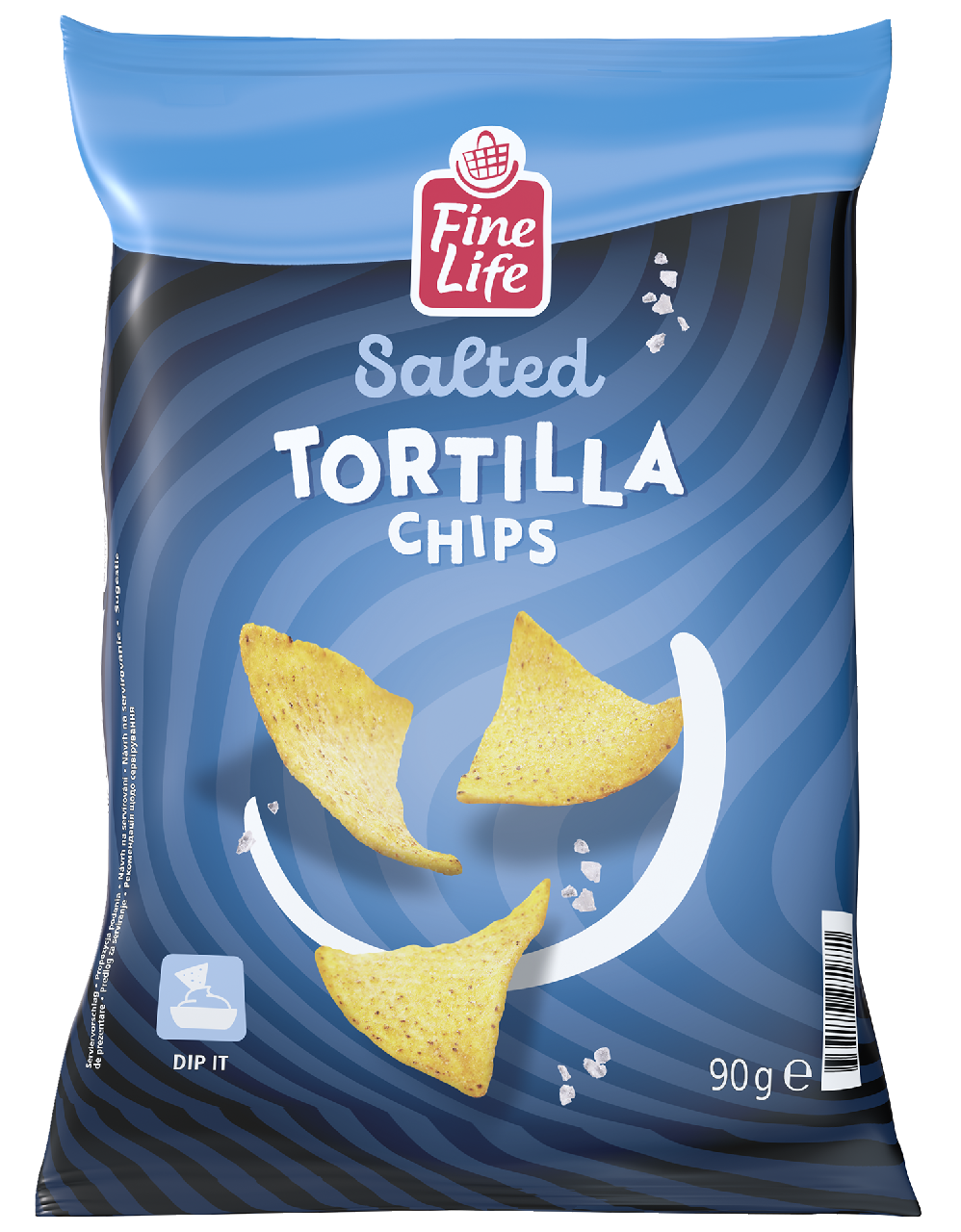FL TORTILLA CHIPS 90g MILD