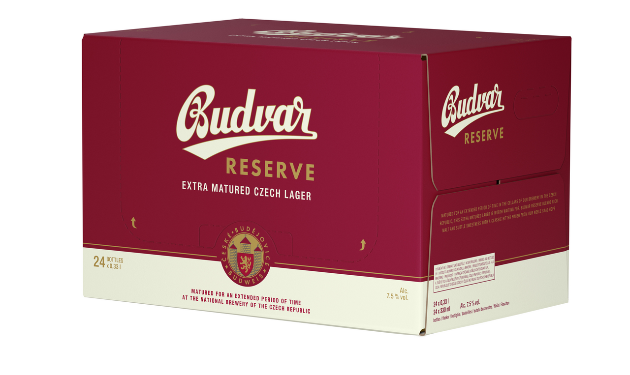 BUDVAR 0,33L VR MP RESERVE 24x