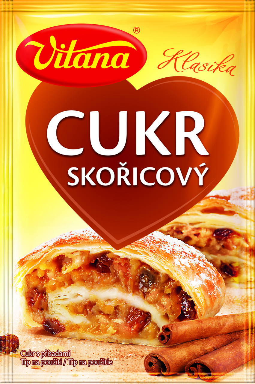 Vitana Skořicový cukr 70 x 20 g