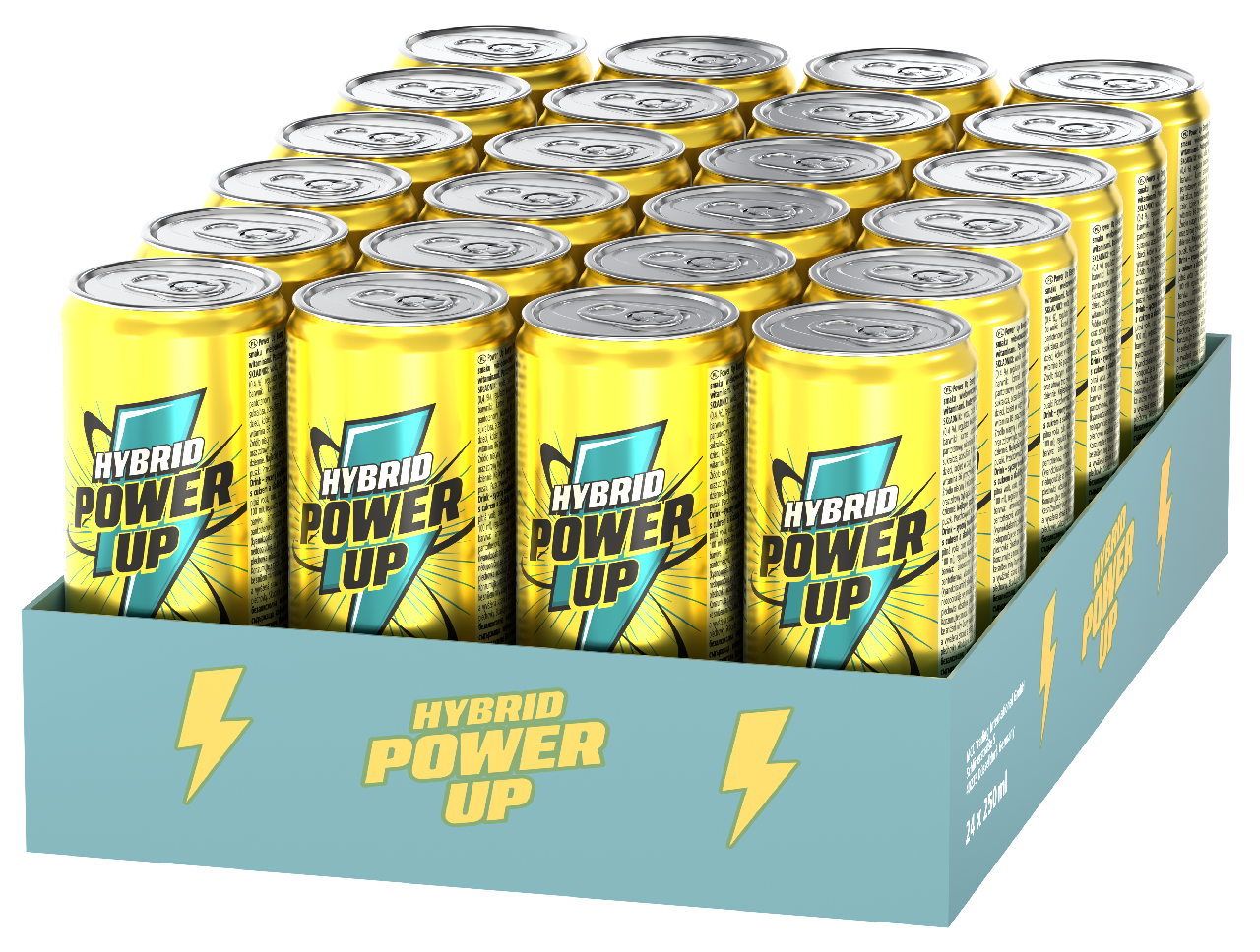 Power Up Energy Hybrid 24 x 250 ml