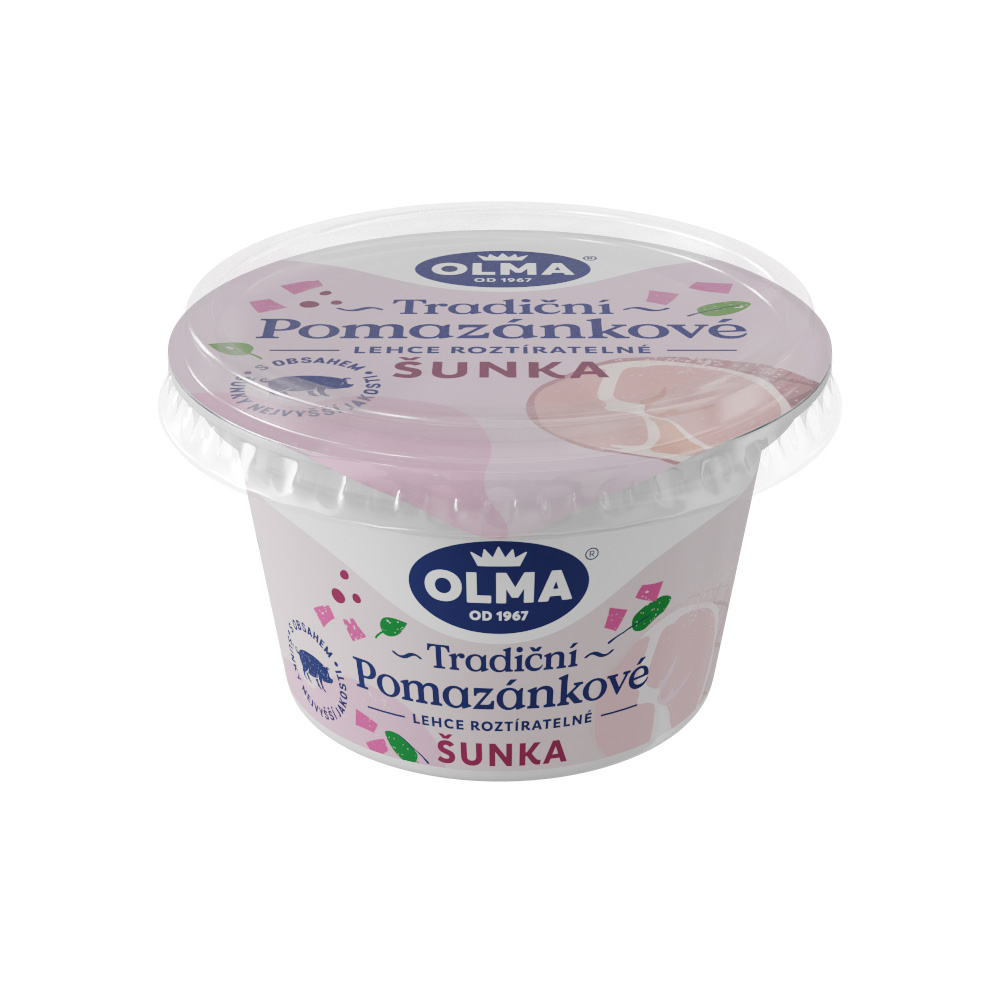 OLMA Tradiční pomazánkové šunka chlaz. 3 x 150 g