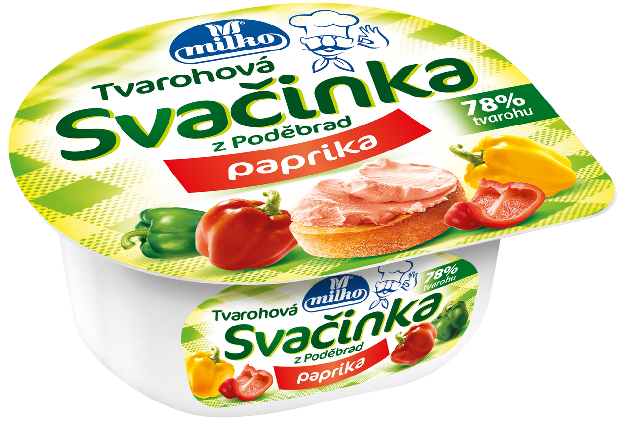 Milko Svačinka paprika chlaz. 8 x 140 g