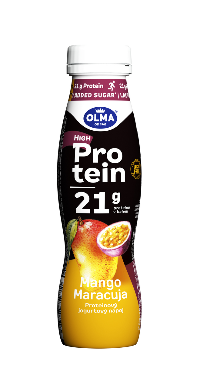 OLMA Protein Jogurtový nápoj mango maracuja chlaz. 320 g