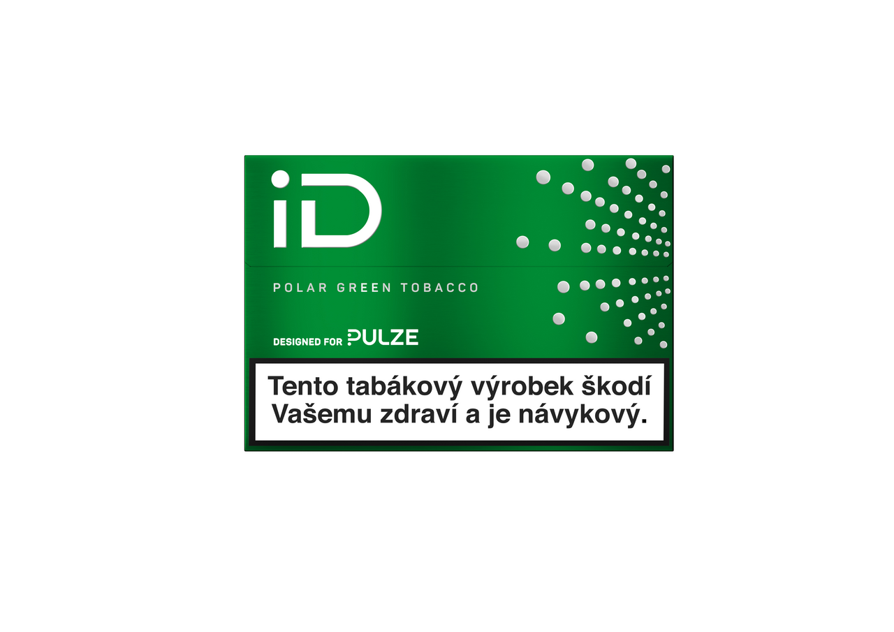 iD Polar Green Tobacco kolek U 10 ks