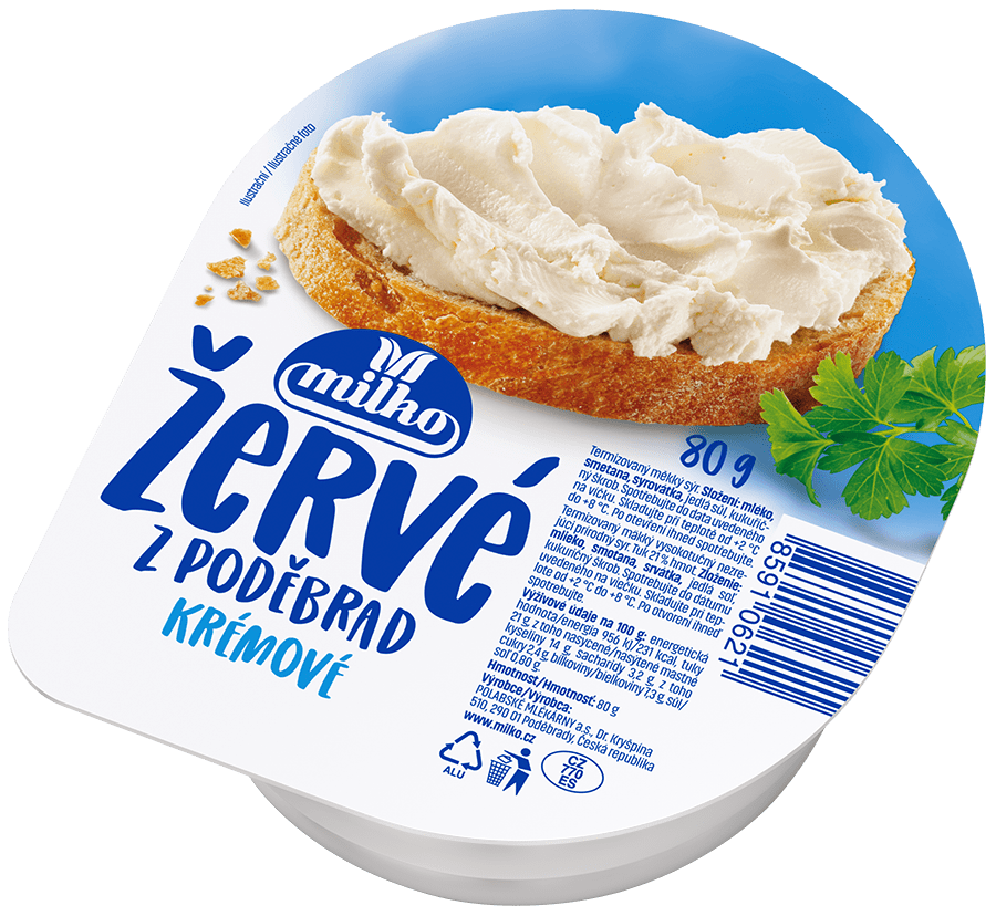 milko Žervé krémové chlaz. 80 g