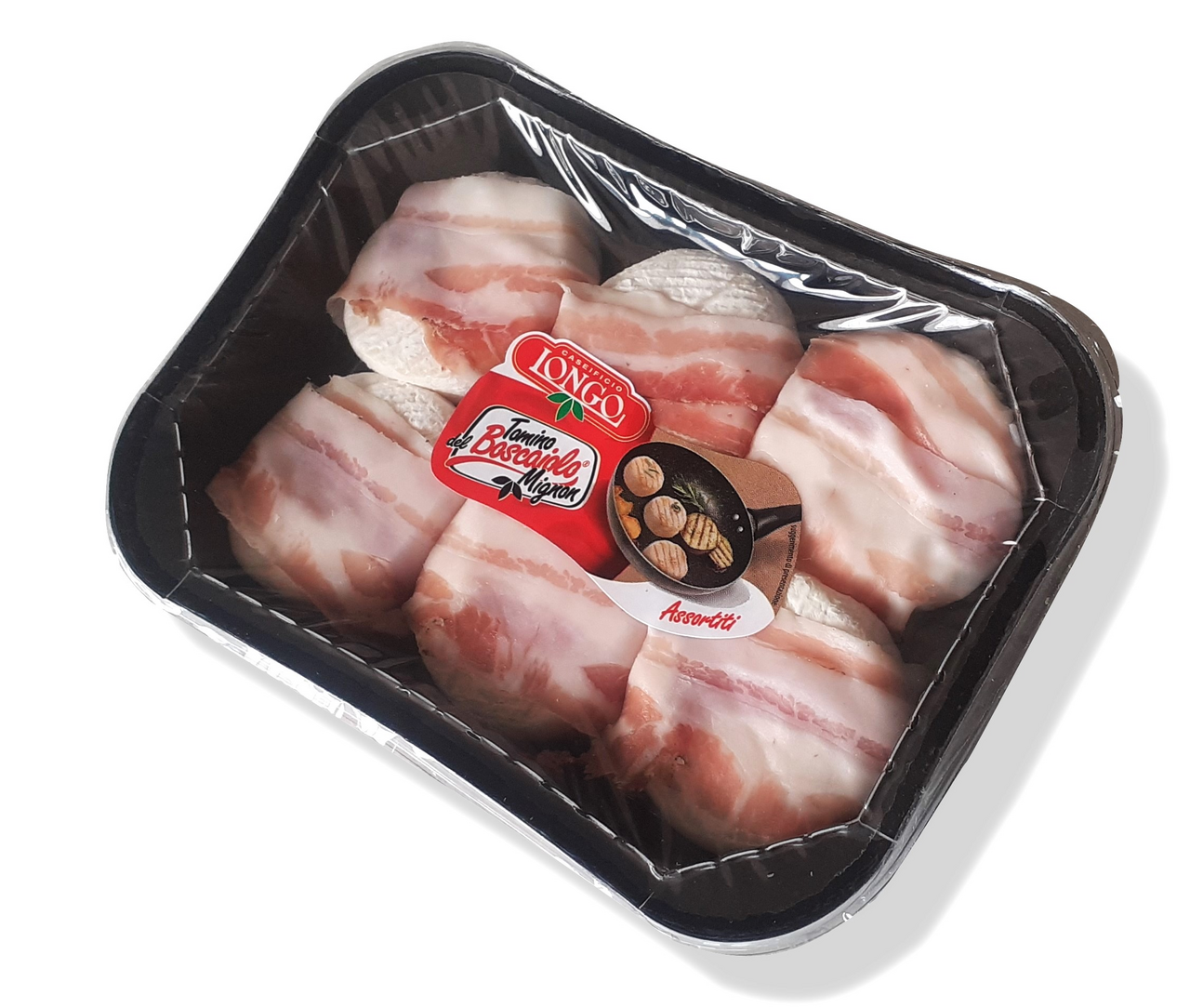 Longo Boscaiolo Tomini Mignon slanina chlaz. 6 ks/200 g