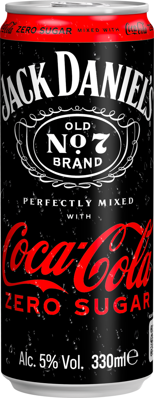 JACK DANIELS&COKE ZERO 5%0,33l