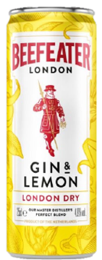 BEEFEATER GIN&LEMON4,9% 0,25l 12x