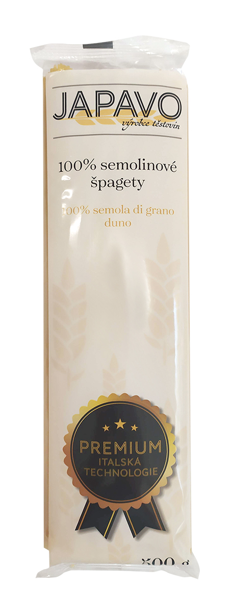 JAPAVO Špagety semolinové Premium 500 g
