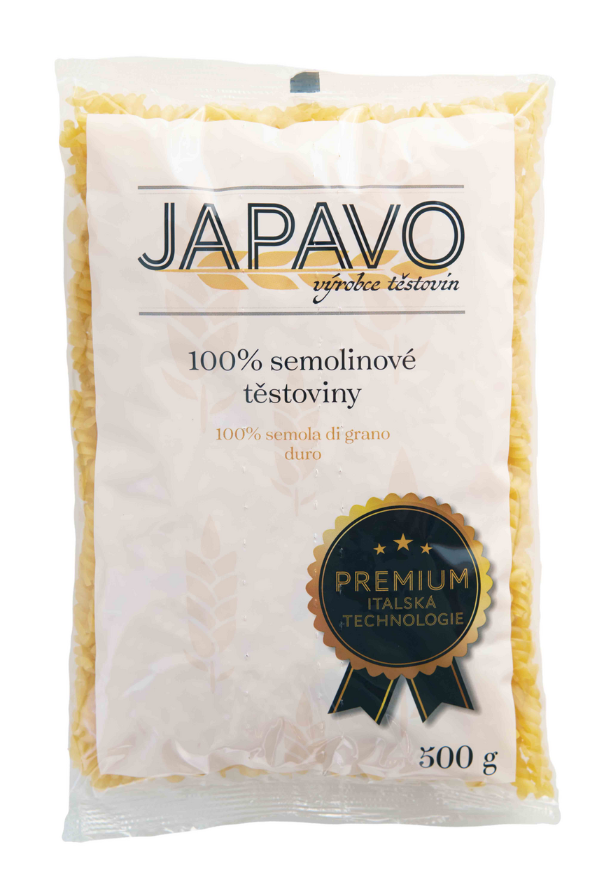 JAPAVO Vřetena semolinové Premium 500 g