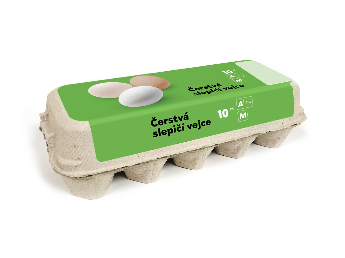 Vejce vel. M 20 x 10 ks