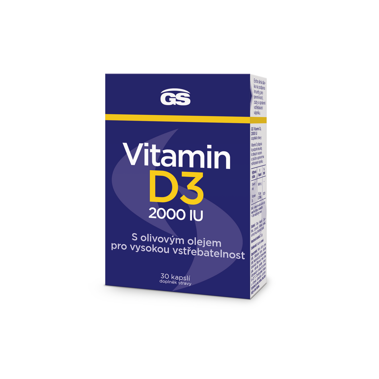 GS Vitamin D3 2000 IU 1 ks