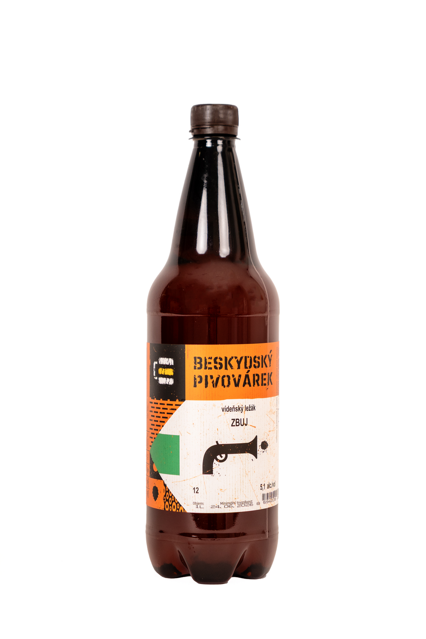 Zbuj Vídeňský ležák 12 pivo 1 l PET