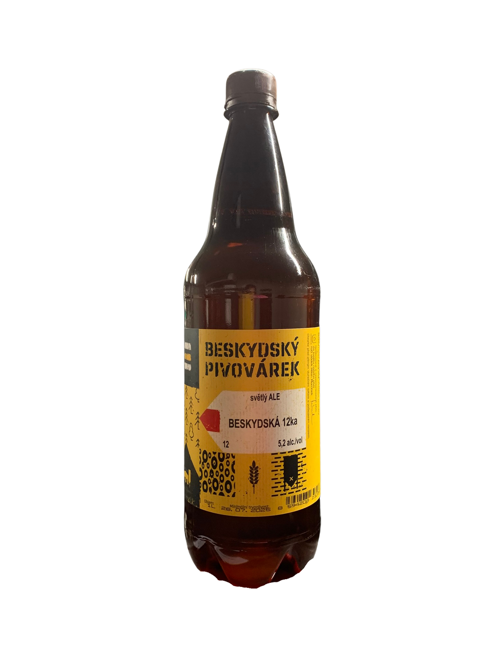 Beskydská Ale 12 pivo 500 ml PET