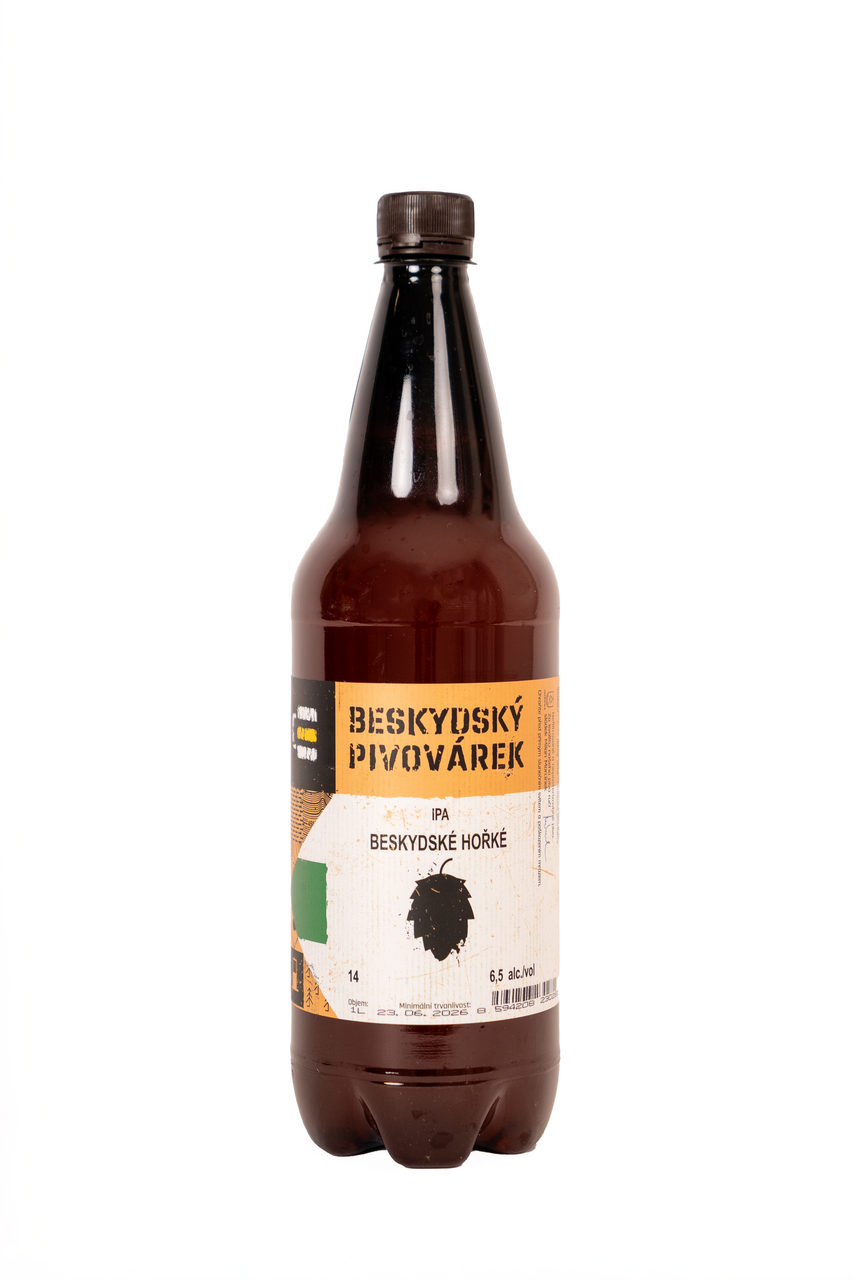Beskydské hořké 14 pivo 1 l PET