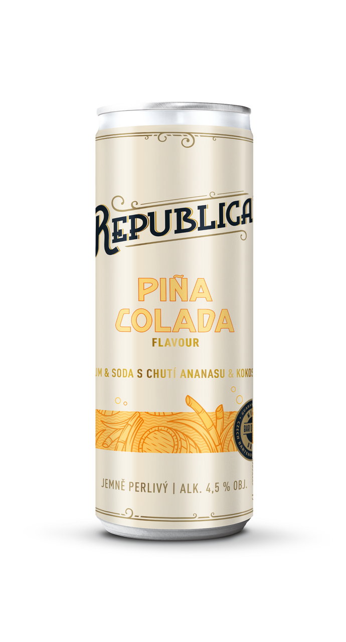 REPUBLICA Piňa Colada 4,5 % 250 ml
