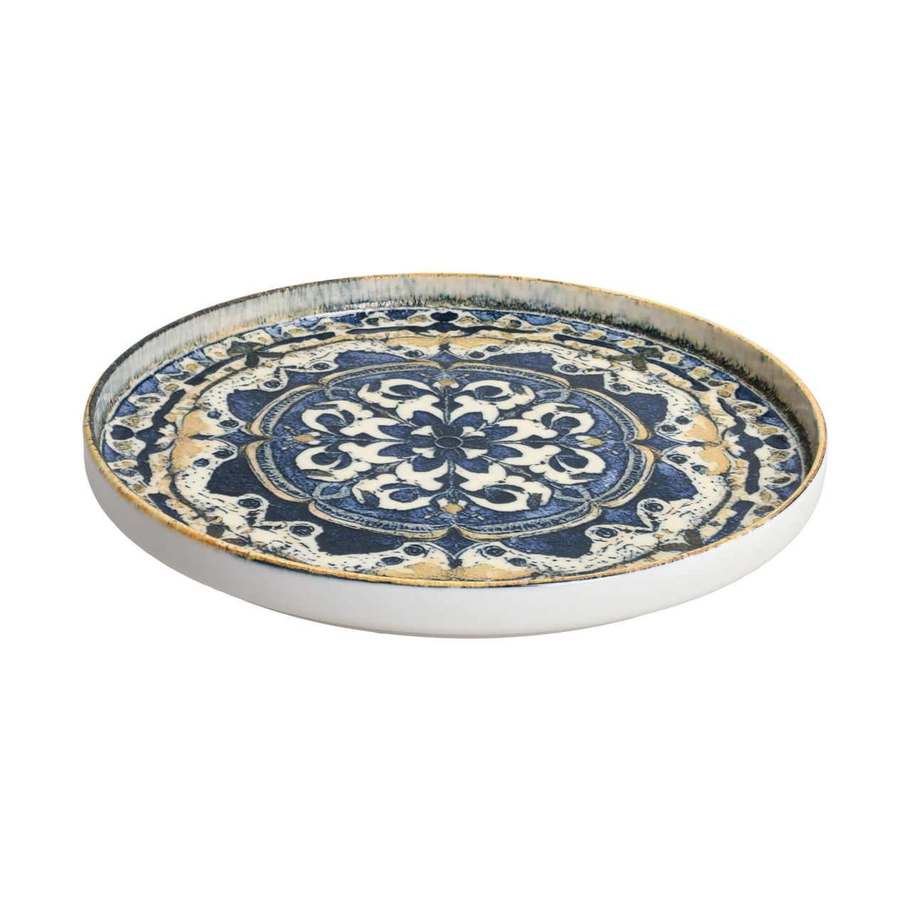 Talíř mělký EDG BL GRANA 27 cm porcelán 1 ks