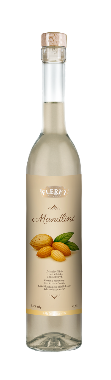 Fleret Mandlini 35 % 500 ml