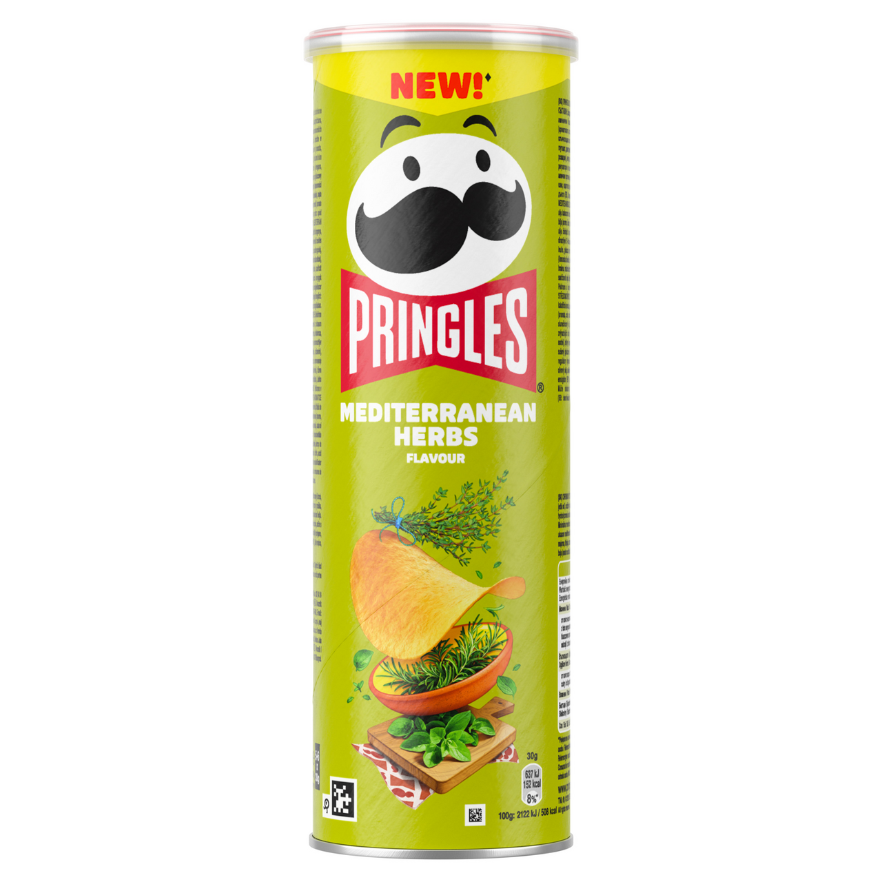 Pringles Středozemní bylinky 165 g