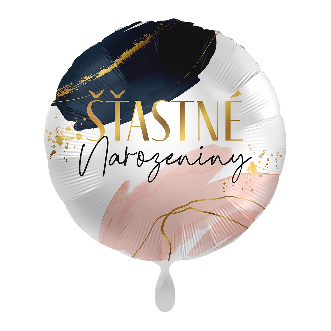 Balónek fóliový CZ Nápis 3 43 cm 1 ks