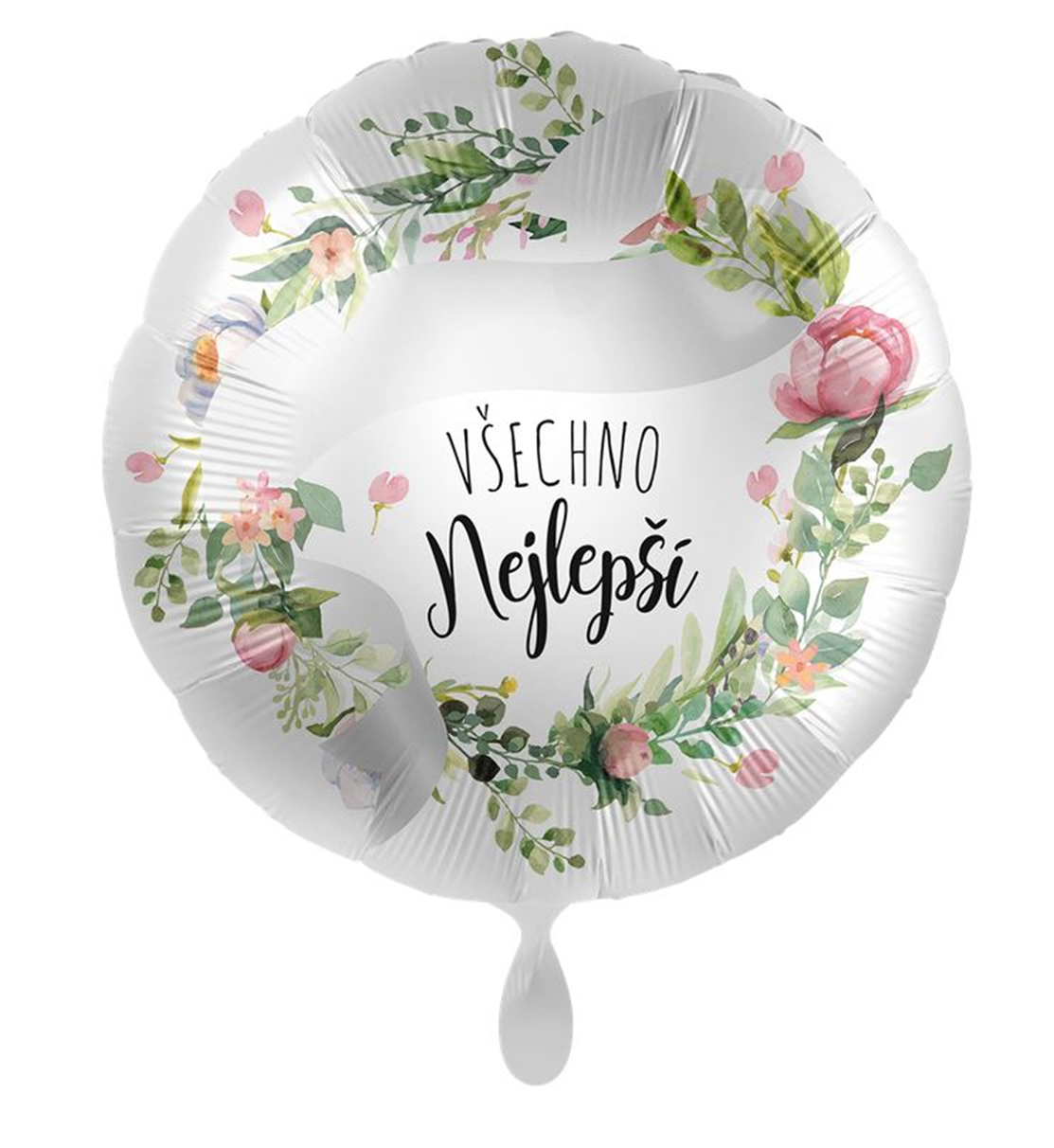 Balónek fóliový CZ Nápis 5 43 cm 1 ks